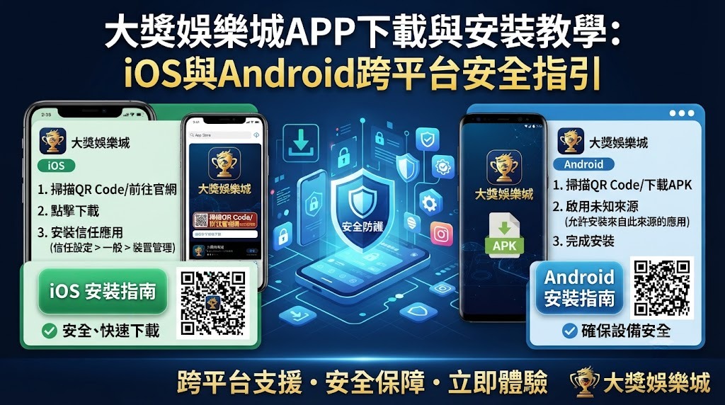 APP下載與安裝教學:iOS與Android跨平台安全指引