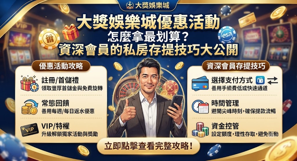 資深會員的私房存提技巧大公開